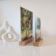 Acrylic Portrait Photo Display Sizes