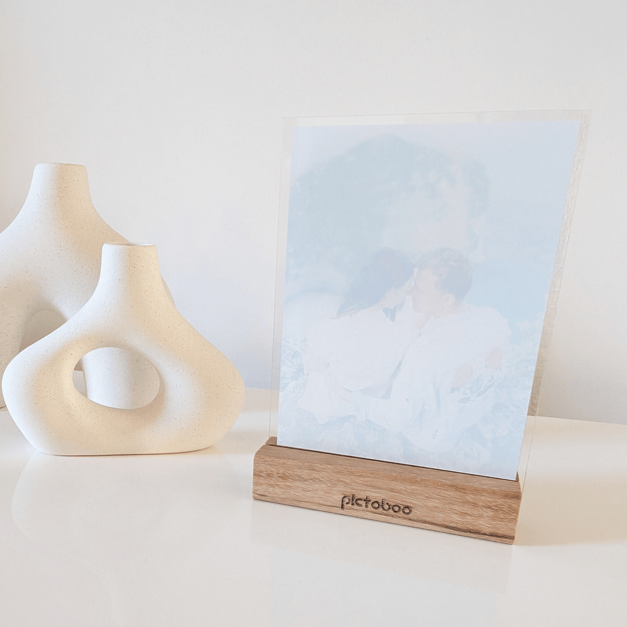 Portrait Acrylic Photo Display Back