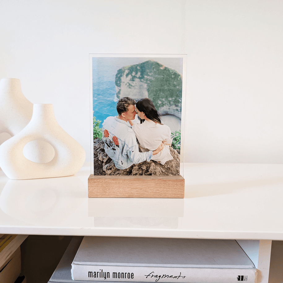 Acrylic Portrait Photo Display